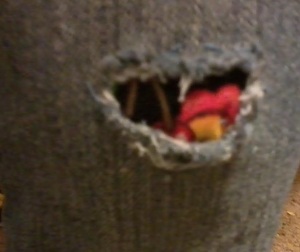 hole in knee